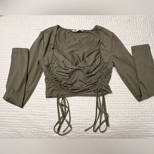 Army green going out top